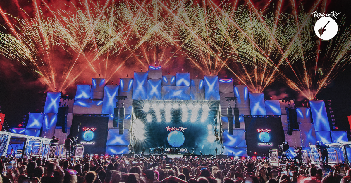 Rock in Rio Festival de Música no Rio de Janeiro