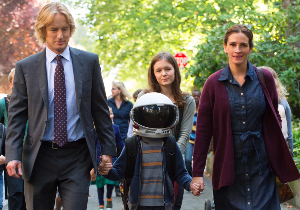 Owen Wilson e Julia Roberts em "Extraordinário"